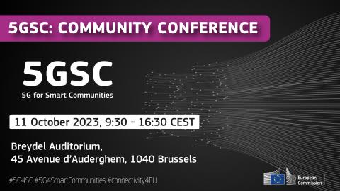 5GSC Community Conference upcoming
