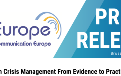 PRESS RELEASE: Webinar AI in Crisis Management From Evidence to Practice
